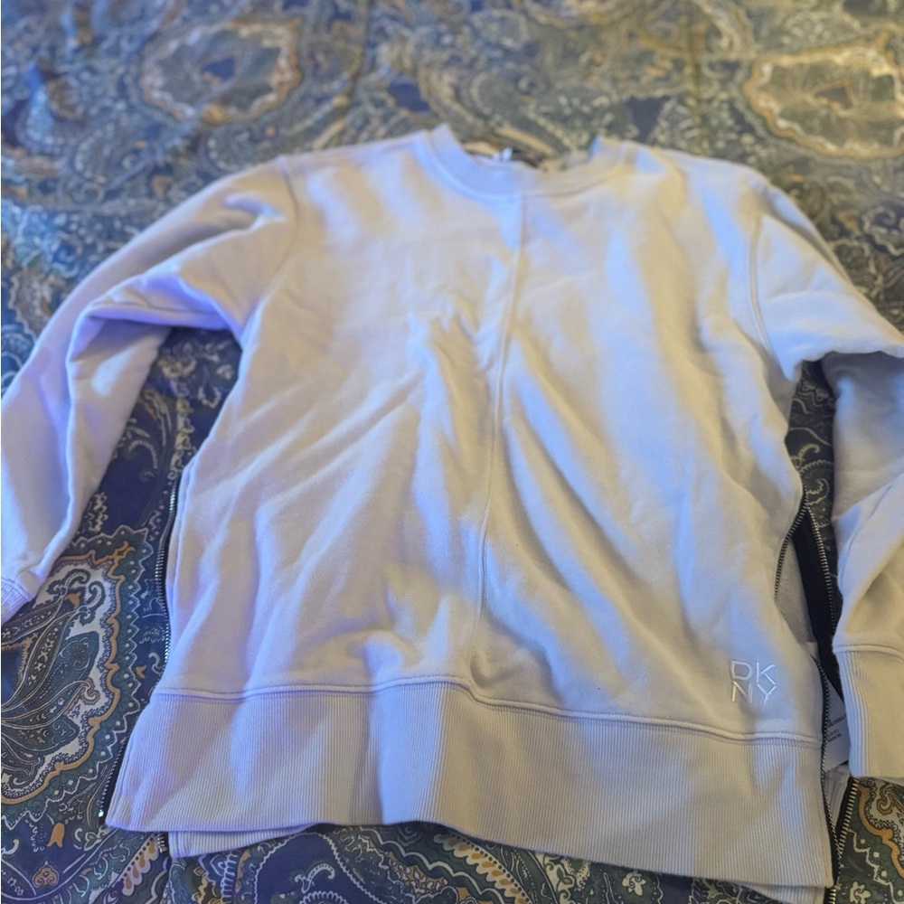 DKNY Pastel Blue Crewneck